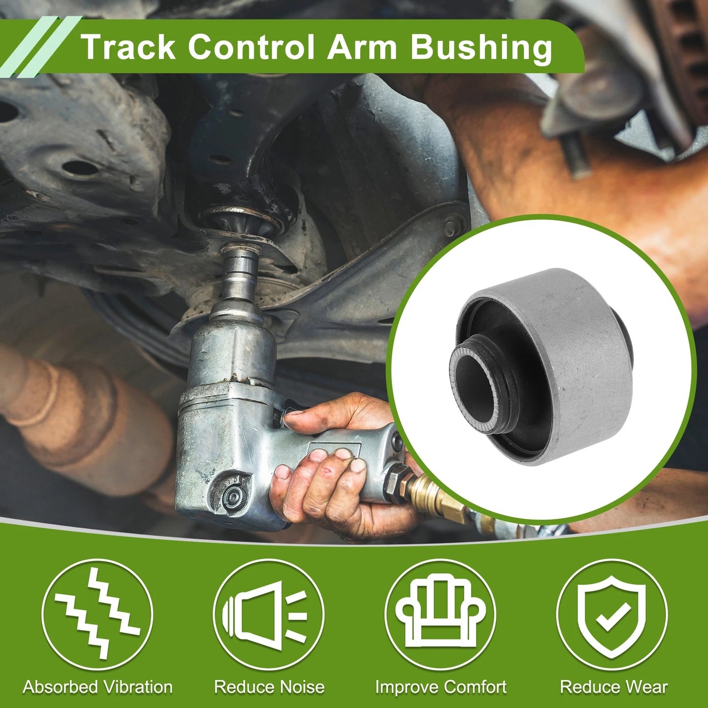 Rear Track Control Arm Bushing 2 x for Toyota Nadia