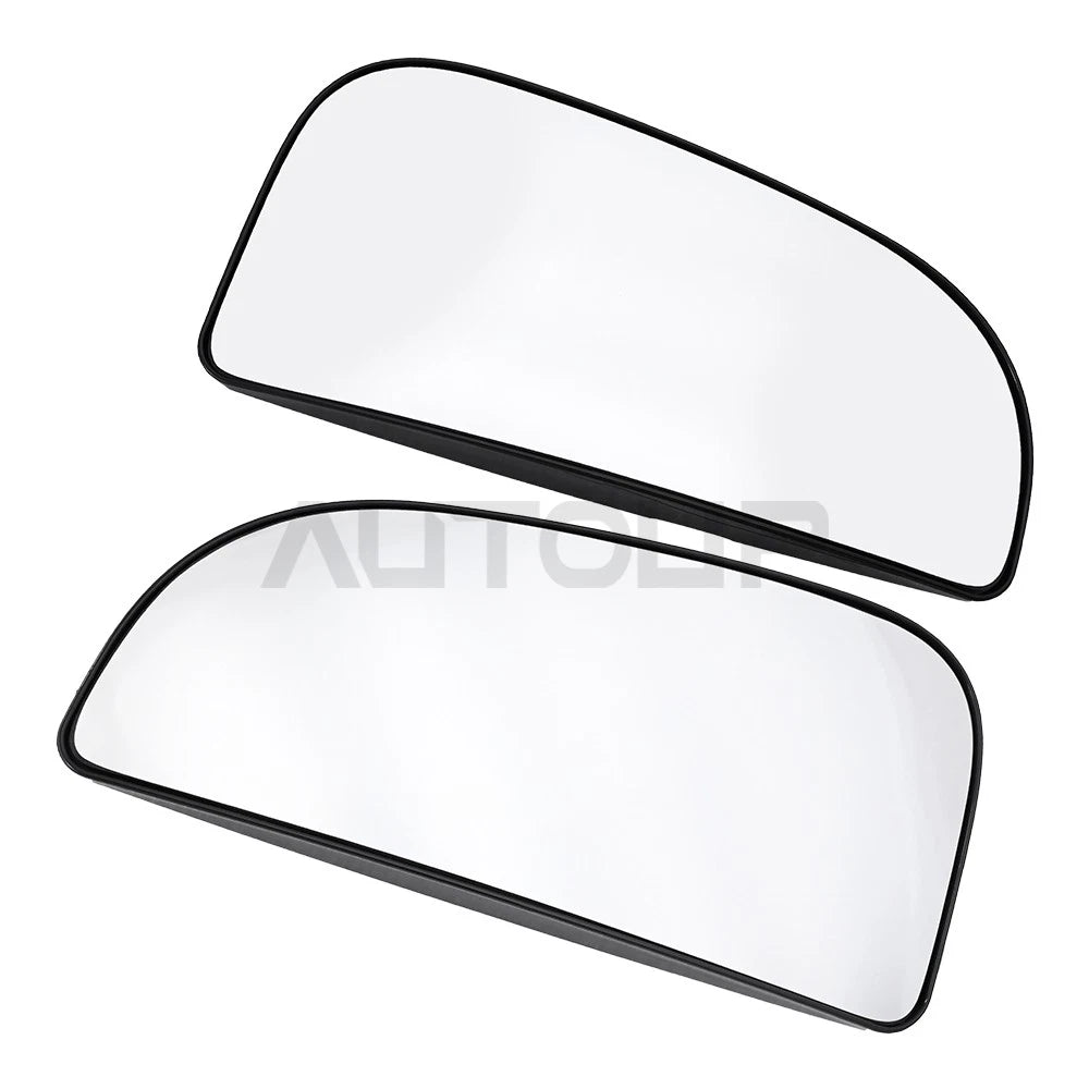 2 x Mirror Glass Left Right for Dodge Ram 1500/2500/3500/4500/5500 (2010–2019)