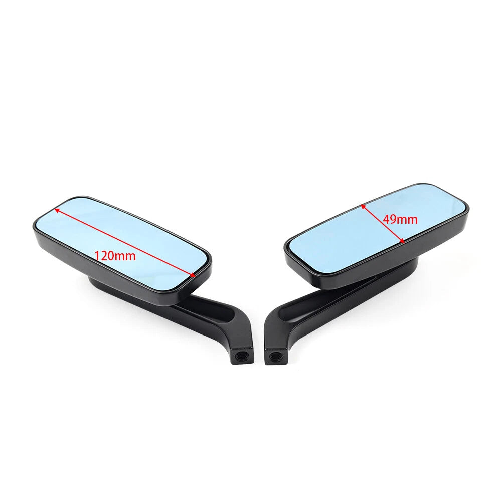 Rectangle Rearview Side Mirrors for Honda Rebel 250 CMX250 300 (2017-2023)