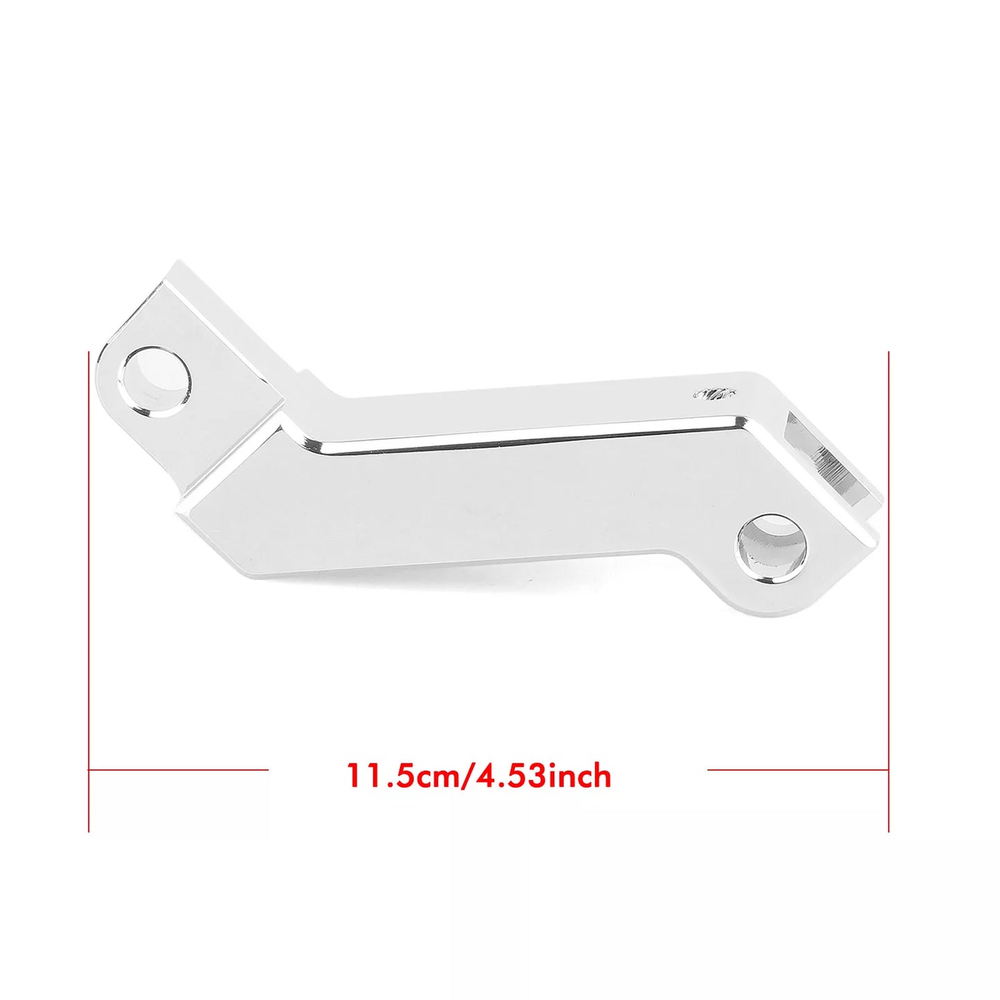 2 x Chrome Male Mount Foot Peg Extensions for Harley Davidson