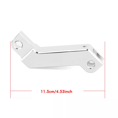 2 x Chrome Male Mount Foot Peg Extensions for Harley Davidson