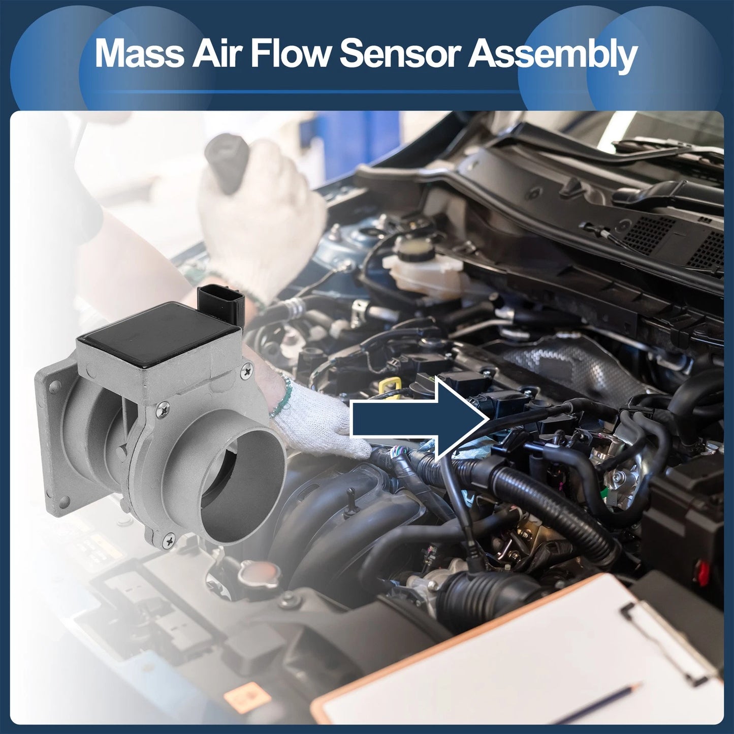 Mass Air Flow Sensor for Nissan Altima (1996-1997)