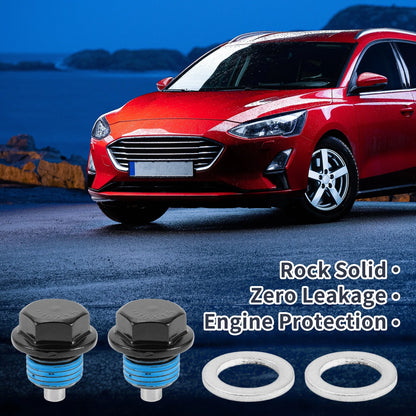 2 x M16x1.5 Aluminum Oil Drain Plug W/ Gasket for Car Motorcycle
