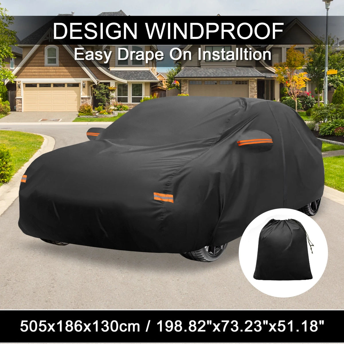 Waterproof 210D-PU Car Cover for Lexus ES Sedan