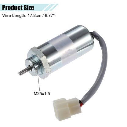 Fuel Shut Off Solenoid Valve for Isuzu 3LD1 3LD2