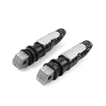 8MM Universal Motorcycle Rear Foot Pegs for Harley & Honda