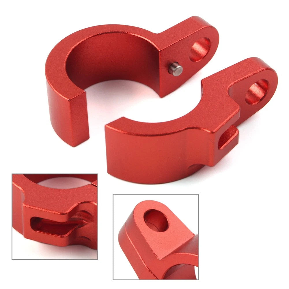 CNC Front Brake Hose Clamp for Honda CR80R CR85R CR125R CR250R (1996-2007)