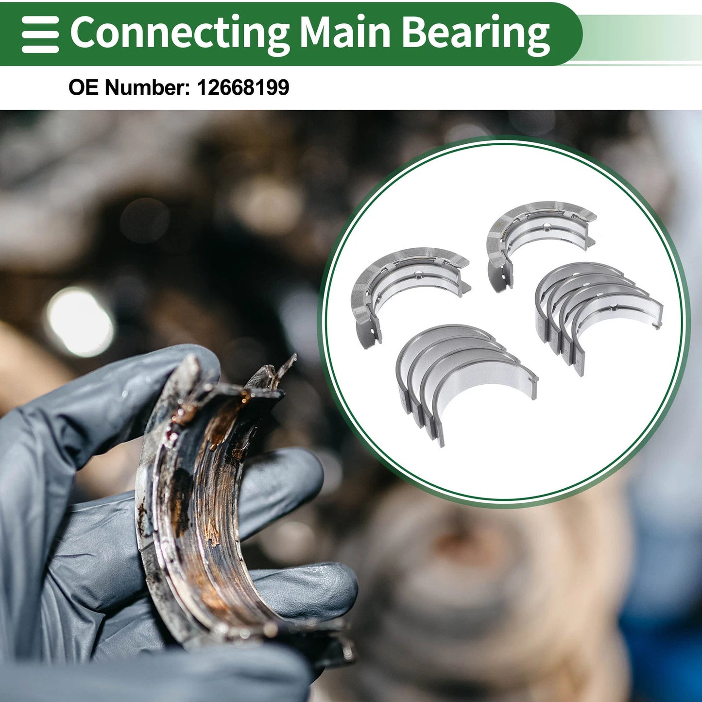 Main Bearing Set for Chevrolet Cruze (2016 - 2019)