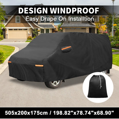 Waterproof 210D-PU Car Cover for Ford Transit (2015-2023)