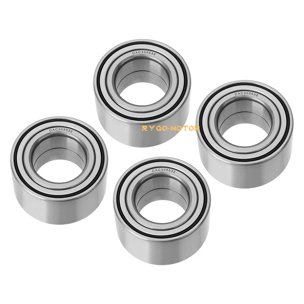 Wheel Bearing 4 x Front & Rear W/Circlip for Arctic Cat 500 650 700 1000