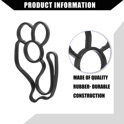 1 Set Oil Cooler Gasket for BMW 328d Oil Filter Adapter Gasket