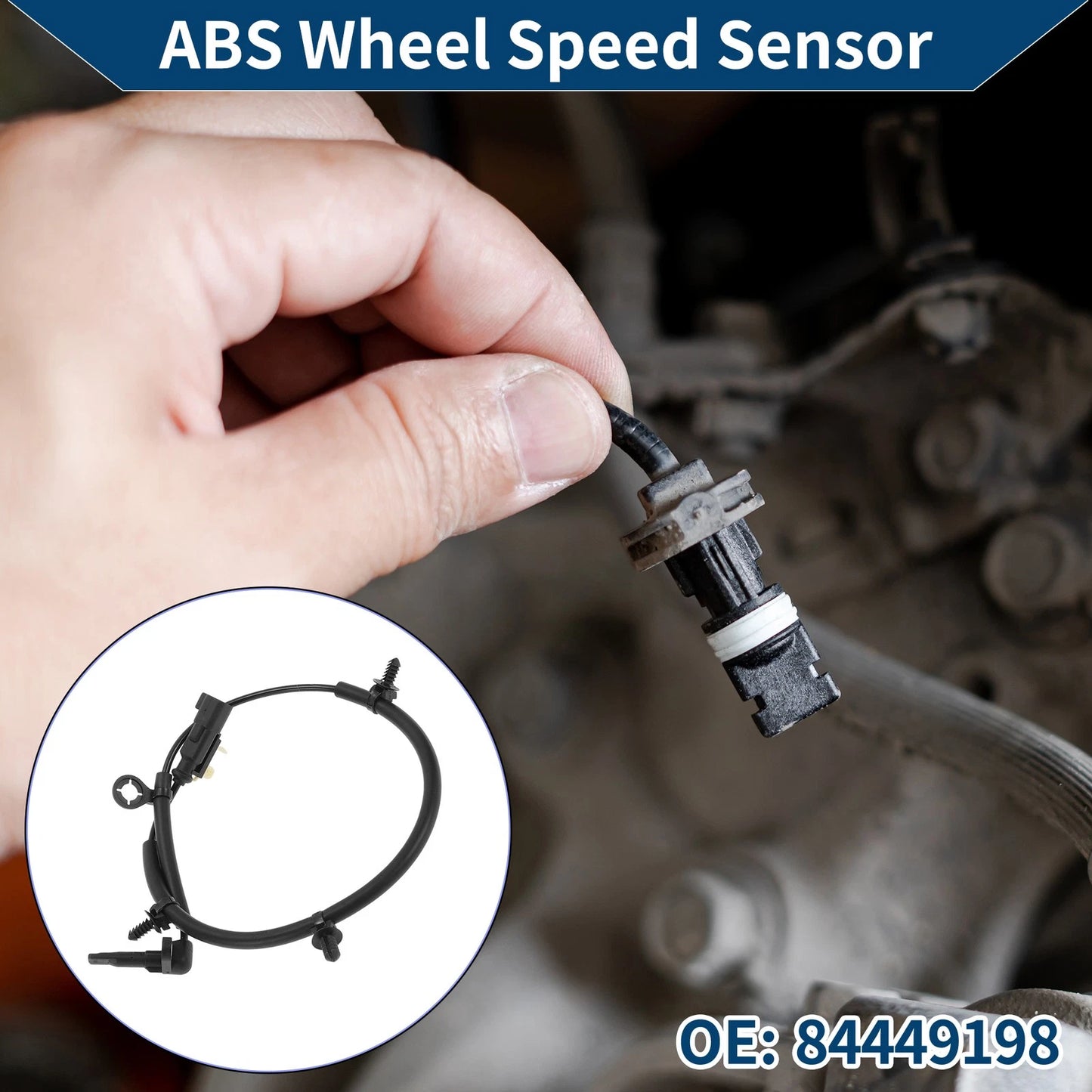 ABS Wheel Speed Sensor for GMC Terrain Rear (2018-2024)