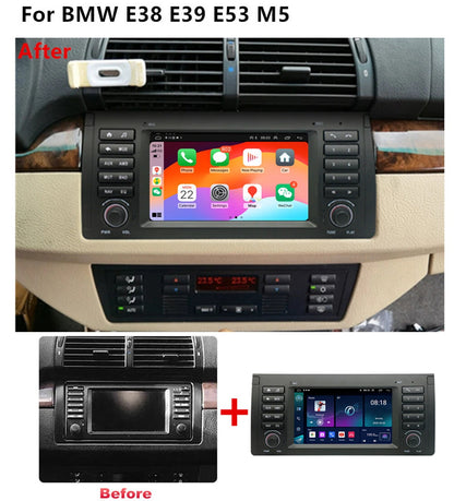 7'' Car Stereo Radio GPS Wifi for BMW E38 E39 E53 M5 X5 (1995-2006)