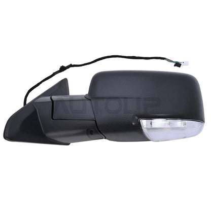 2 x Power Heated Turn Signal Towing Mirrors for Ram 1500 2500 3500 (2009–2018)