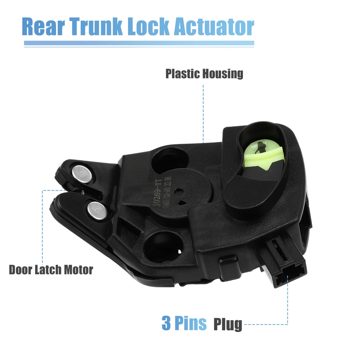 Trunk Lock Latch Actuator for Honda Accord Acura TLX (2013-2017)