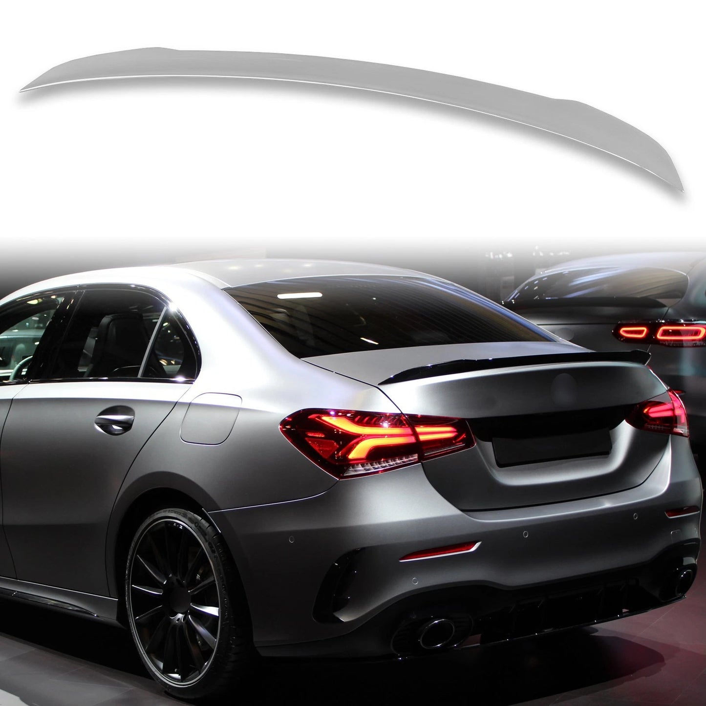 A35 Style ABS Boot Spoiler for Mercedes Benz V177 (2019-2023)