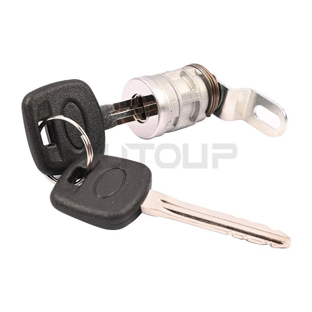 2 x Tailgate Back Door Lock Cylinder & Key for Toyota Tundra (2000–2006)