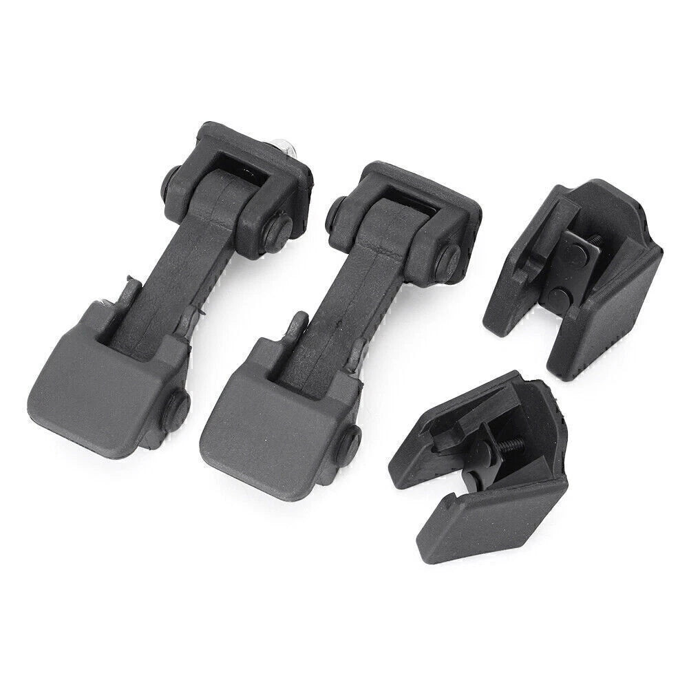 Hood Latch Lock Catch for Jeep Wrangler JK (2007-2017) Black ABS