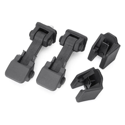 Hood Latch Lock Catch for Jeep Wrangler JK (2007-2017) Black ABS