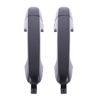 Outer Door Handle Set of 2 for Hyundai i30 FD (2007-2012) Black Rear Left & Right