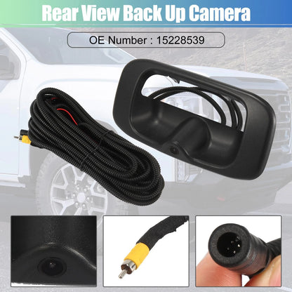 Tailgate Rear View Back Up Camera Handle for Buick GM Chevy
