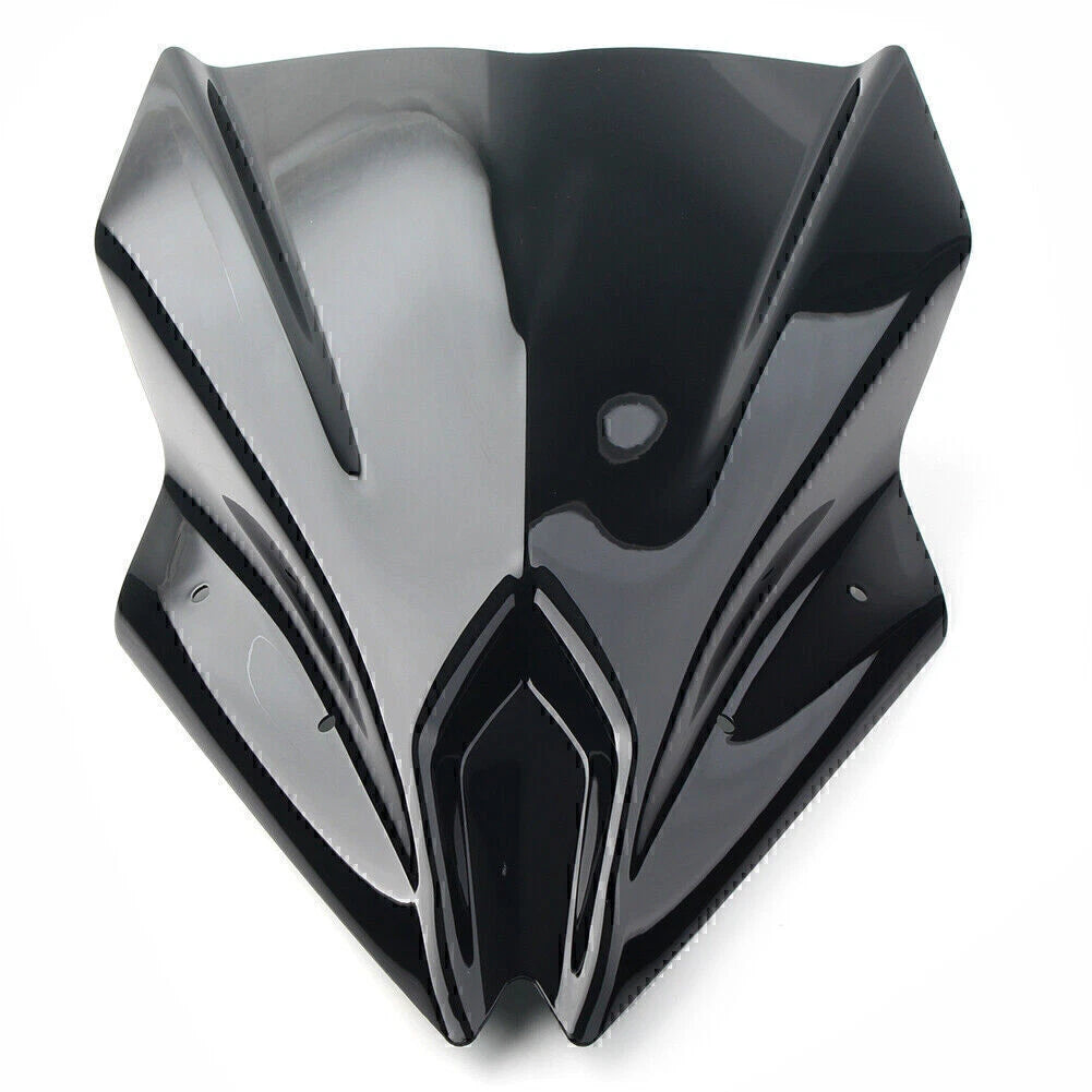 ABS Motorcycle Windscreen Black Windshield for Kawasaki Ninja 650 (2017-2019)