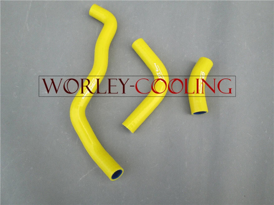 YELLOW Silicone Radiator Hose for Suzuki DRZ400S, DRZ400SM (2000-2009)