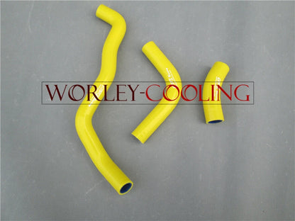 YELLOW Silicone Radiator Hose for Suzuki DRZ400S, DRZ400SM (2000-2009)
