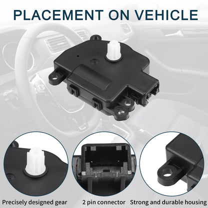 2 x No.68238243AA HVAC Heater Blend Door Control Actuator for CHRYSLER 300 (2008)