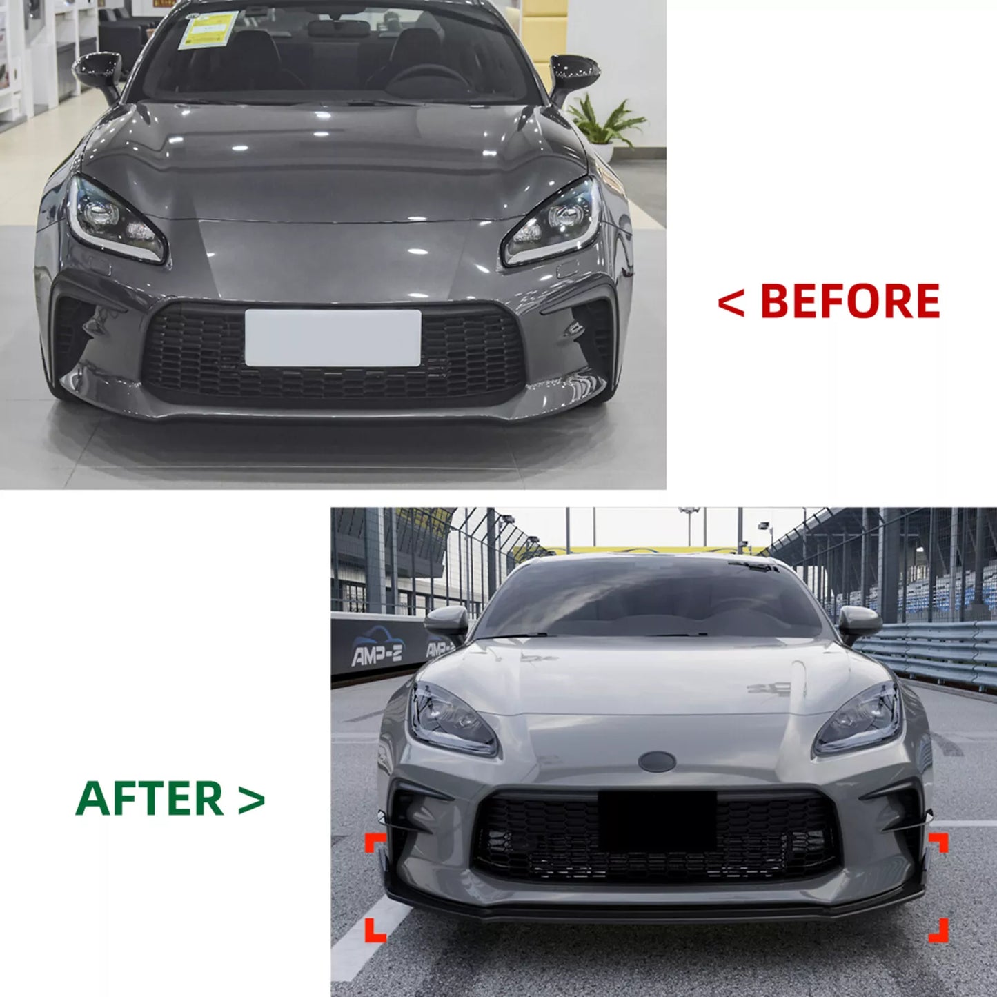 Front Bumper Lip Splitter for Toyota GR86 (2022-2025)