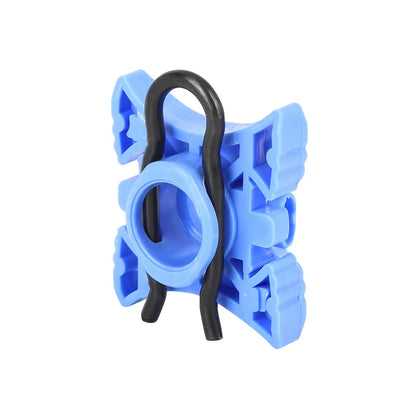 4 x 11.5mm Window Regulator Sliding Pivot Clips Blue for BMW E32 (1989-1994)