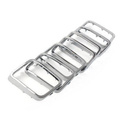 7x Front Grille Cover Inserts for Jeep Grand Cherokee (2017-2021)