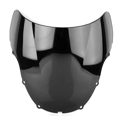 Double Bubble Windshield for Honda CBR600 F4 (1999-2000) Black