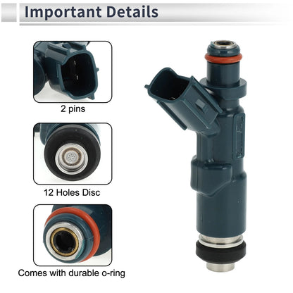 Fuel Injector 1 Pc Dark Blue for Toyota Prius (2001–2009)