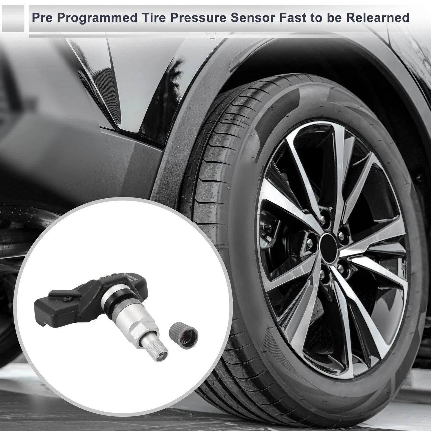 Tire Pressure Sensor 433Mhz for BMW 530i (2017-2022) 1 Pc