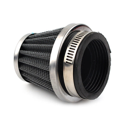 50mm Universal Motorcycle Air Filter for Honda Yamaha Suzuki ATV Dirt Bike