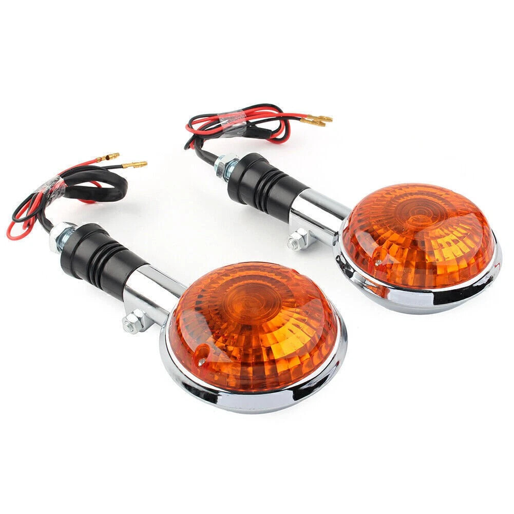 Amber Turn Signal Indicator Light for Vstar XVS 400 650 1100 1300 V-MAX 1200