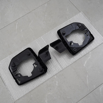 Black Left Right Side View Mirror Frame Ring Cover Bezels for 2015-2020 Ford F150