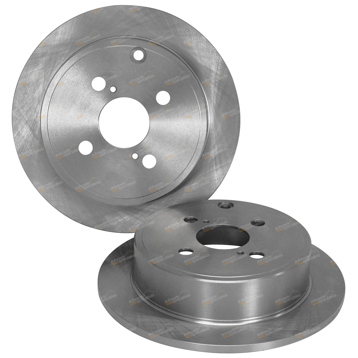 2 x Rear Disc Brake Rotors for Toyota Corolla (2001–2007)