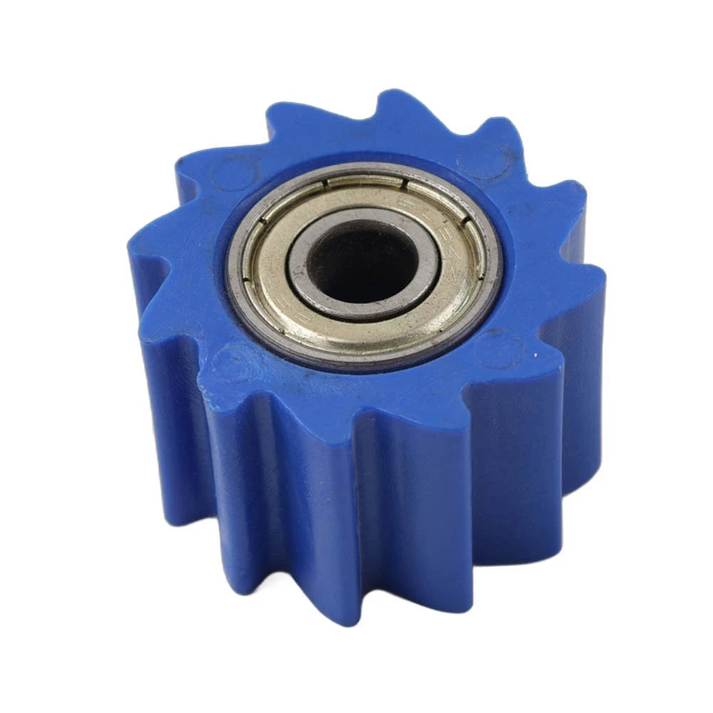 8MM Chain Roller Blue Pulley Tensioner Wheel for Bike ATV Go-Kart
