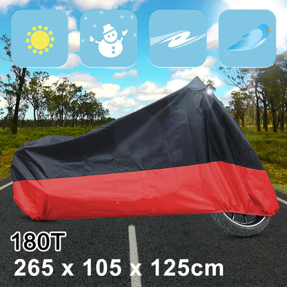 Cover XXL Motorcycle Cover for Outdoor Waterproof UV Protector for Make Model