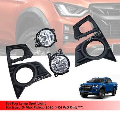 1 Set Fog Lights for Isuzu D-Max Ute(2020)