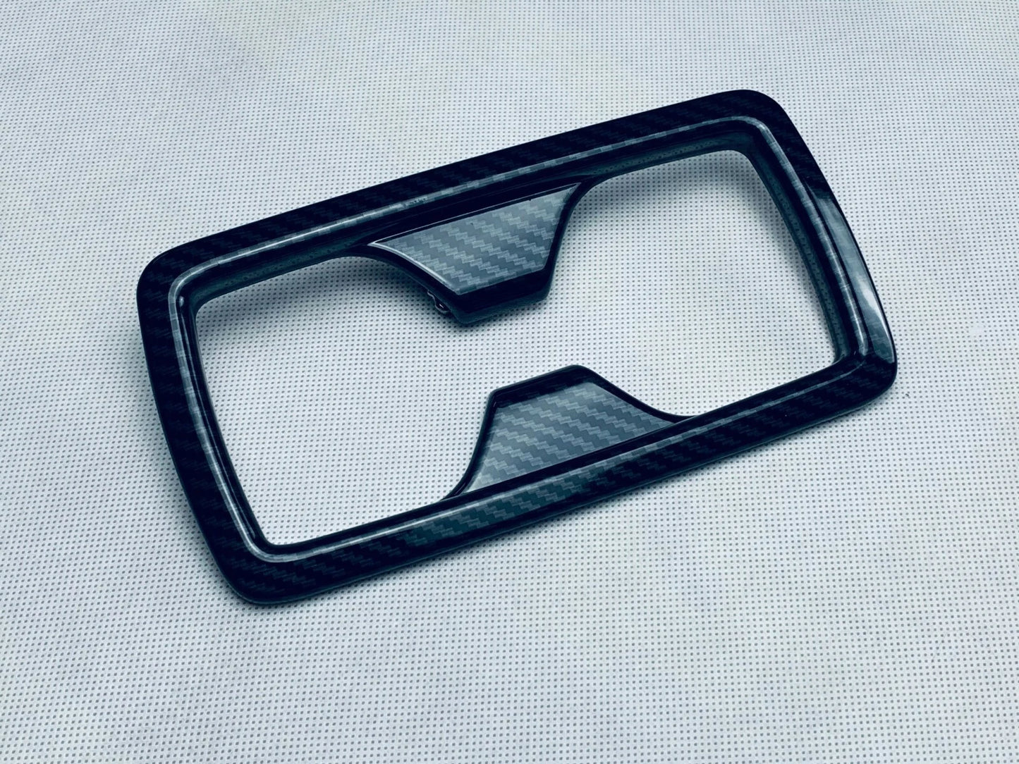 Carbon Fiber Water Cap Holder Cover Trim for 2020-2023 Toyota Highlander