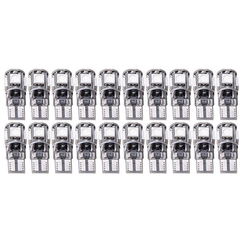 20 x T10 Green LED 5050 5SMD Wedge Light Bulbs for Car (W5W 194 168 2825)
