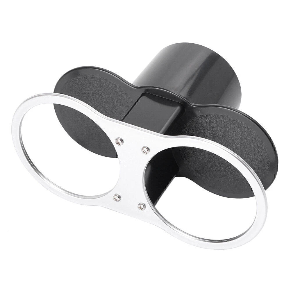 Dual Cup Holders Drink Stand Storage Wedge for Benz