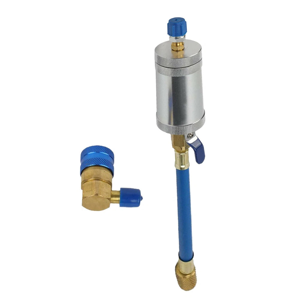 A/C Refrigerant Oil & Dye Injector Tool 1/4" SAE for Car (R12)