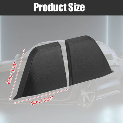 2 x Car Side Skirt Spoiler Wings Splitter for Ford Mustang GT V6 (2015-2019)