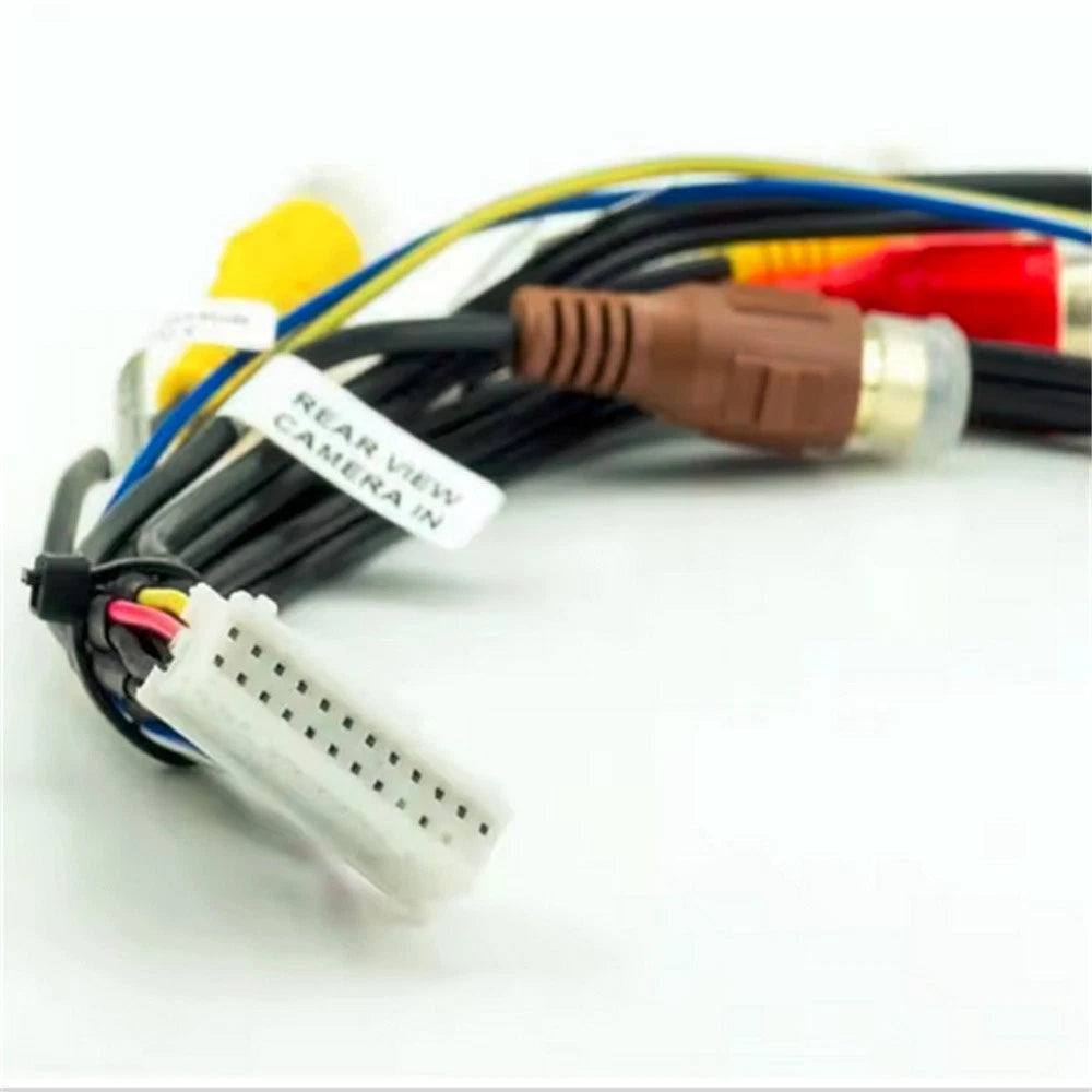24Pin Audio RCA Wire Harness for Pioneer Avic-F900Bt, Avic-F90Bt (2007-2010)
