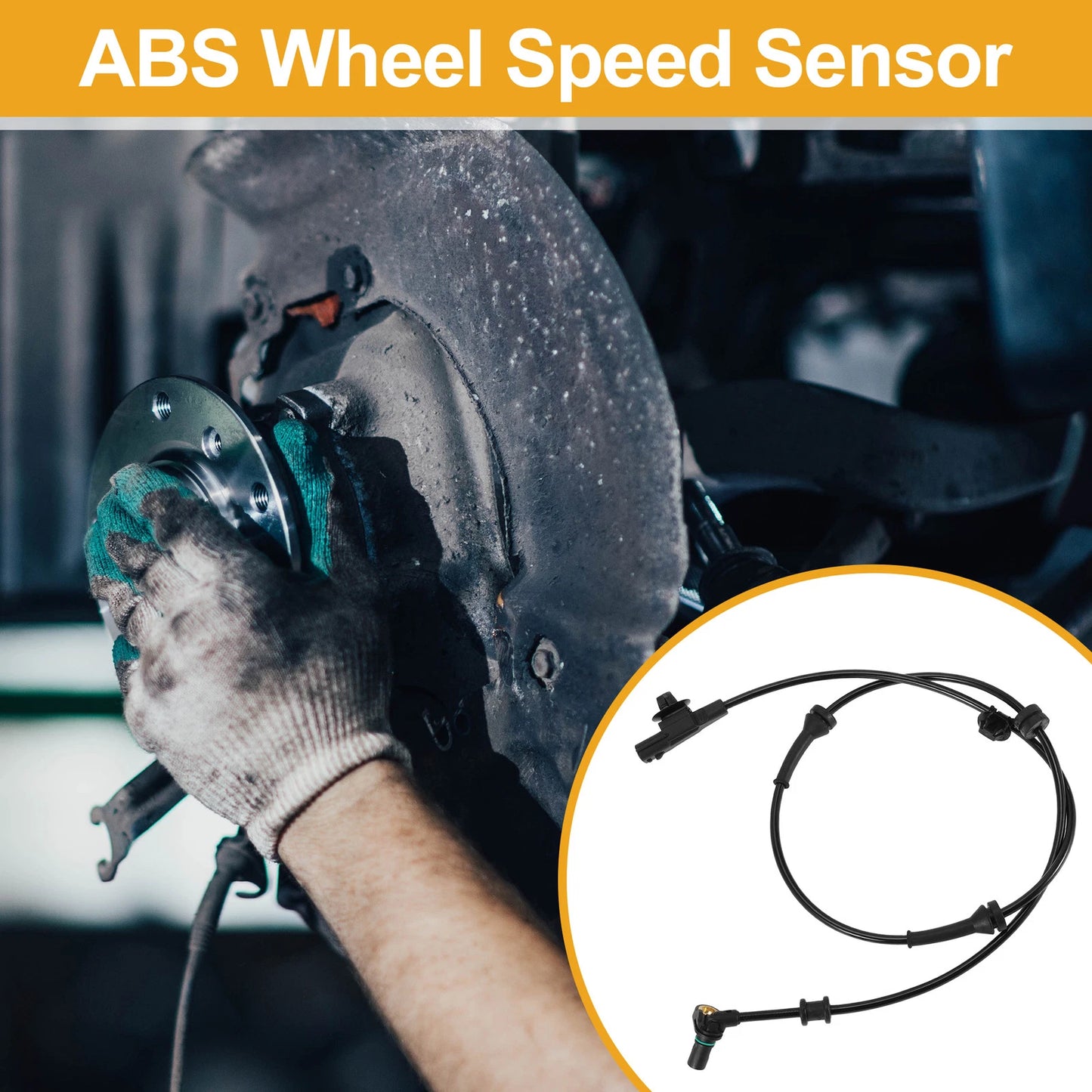 ABS Wheel Speed Sensor Front Left Right for Infiniti QX80 (2010-2017)
