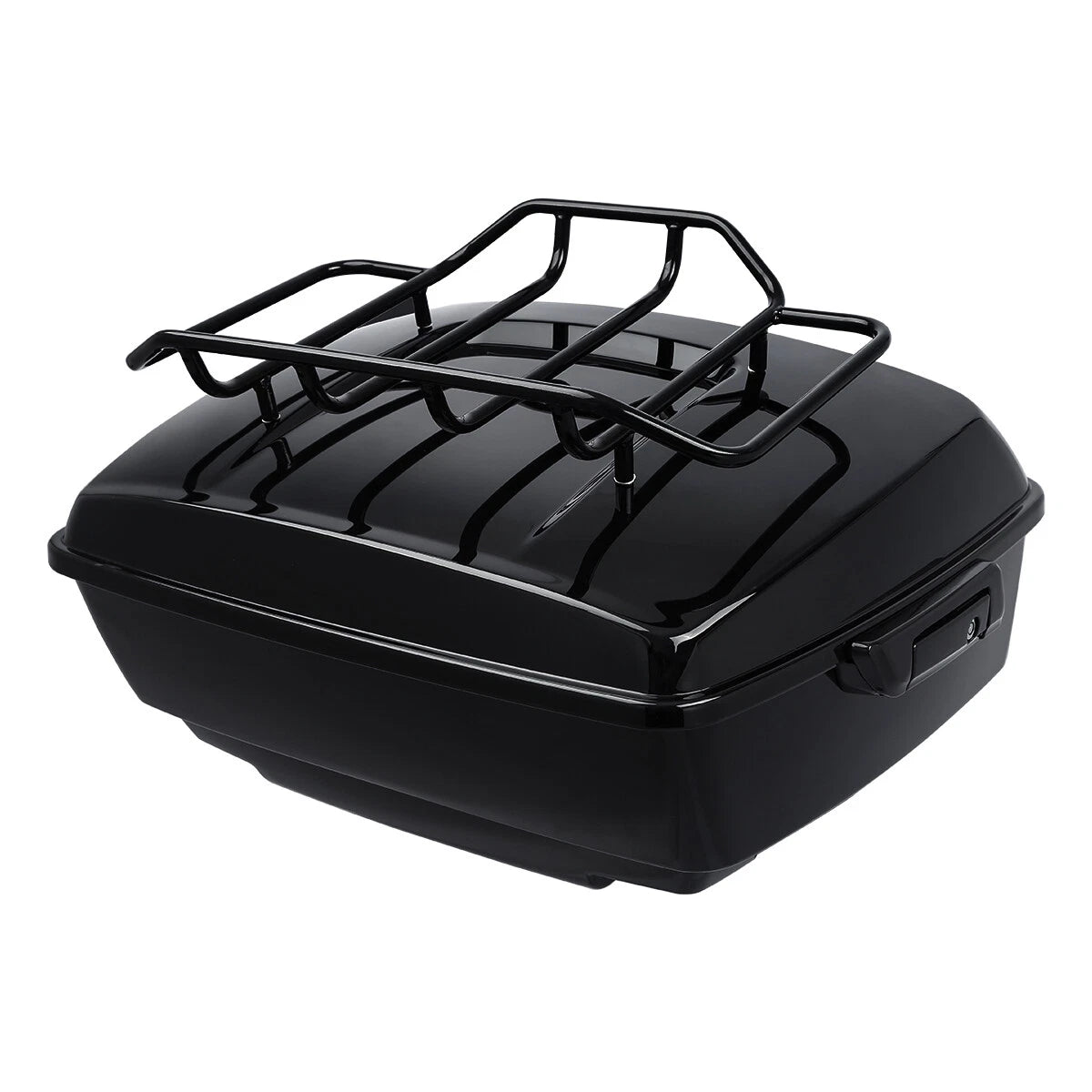King Trunk Luggage Rack Mount for Harley Touring Black (2014-2025)